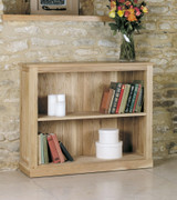 Mobel Oak Low Bookcase - COR01B - 2