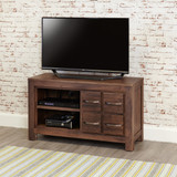 Mayan Walnut Four Drawer Television Cabinet - CWC09D - 2