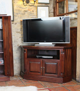 Mahogany Corner Television Cabinet - IMR09B - 2
