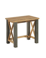 Urban Elegance Reclaimed Open Front Side / Lamp Table VPR08B
