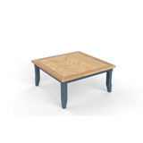 Signature Blue Square Open Coffee Table CFR08C