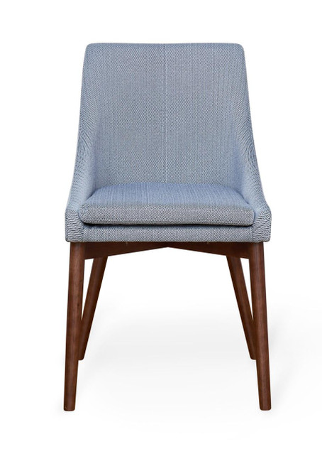 Shiro Walnut Slate Grey Dining Chairs (Pack of 2) CDR03L Shiro Walnut Slate Grey Dining Chairs (Pack of 2) CDR03L