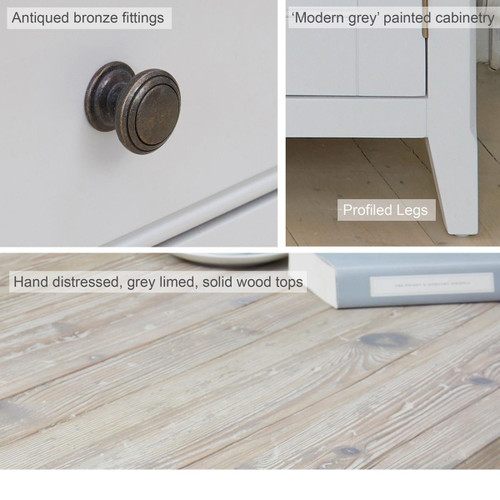 Signature Grey Nest of Two Tables CFF08B