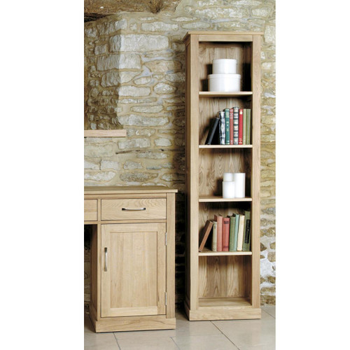 Mobel Oak Narrow Bookcase COR01D Mobel Oak Narrow Bookcase COR01D