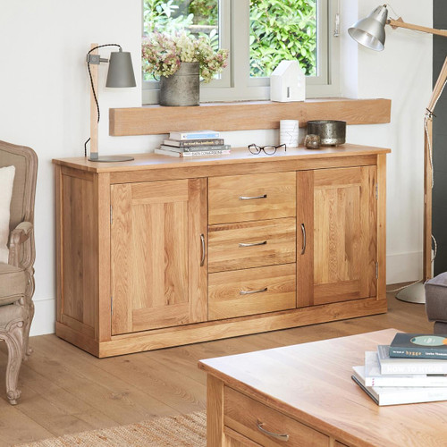 Mobel Oak Large Sideboard COR02A Mobel Oak Large Sideboard COR02A