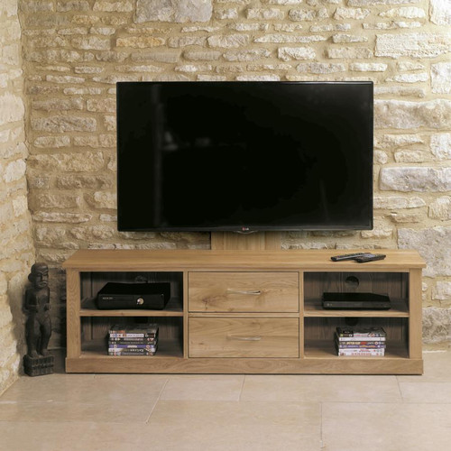 Mobel Oak Mounted Widescreen Television Cabinet COR09E Mobel Oak Mounted Widescreen Television Cabinet COR09E