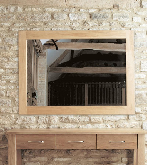 Mobel Oak Medium Wall Mirror COR16B Mobel Oak Medium Wall Mirror COR16B