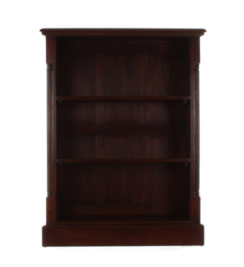 La Roque Low Open Mahogany Bookcase IMR01B La Roque Low Open Mahogany Bookcase IMR01B