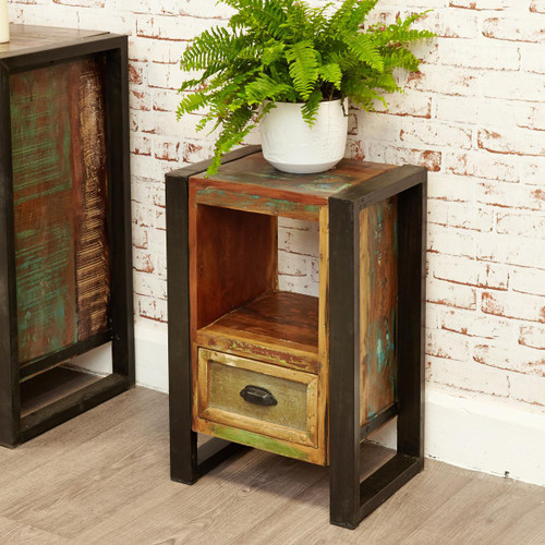 Urban Chic Lamp Table / Bedside Cabinet IRF10A