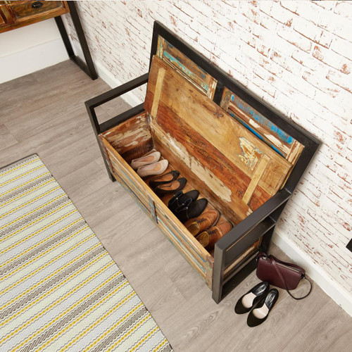 Urban Chic Storage Monks Bench IRF20B Urban Chic Storage Monks Bench IRF20B