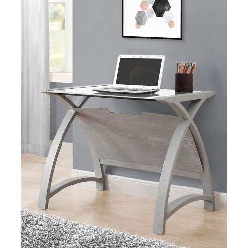 Curve Home Office Grey Table (90cm) JF-PC201-900-GAT Curve Home Office Grey Table (90cm) JF-PC201-900-GAT