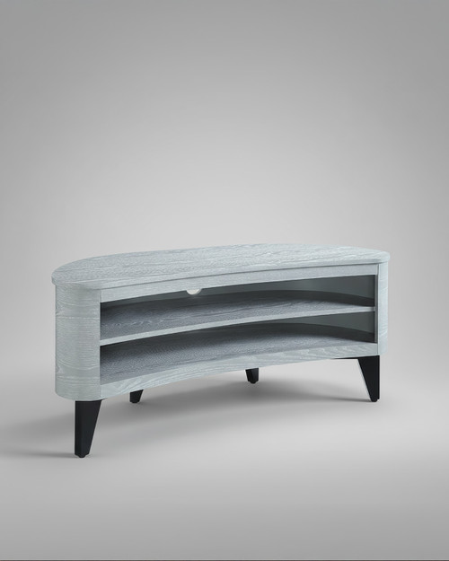 San Francisco Curved Grey TV Stand