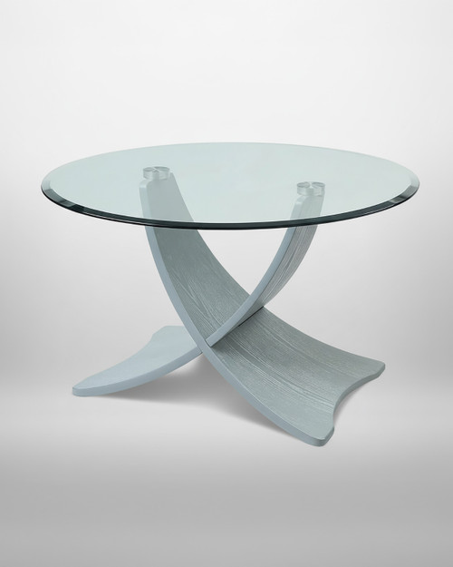 Siena Grey Wood And Glass Round Coffee Table Siena Grey Wood And Glass Round Coffee Table