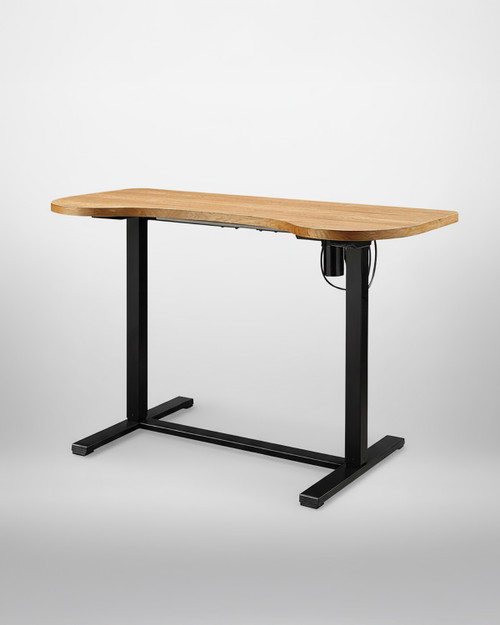 San Francisco Height Adjustable Oak Desk