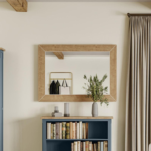 Signature Blue Mirror (Hangs Landscape & Portrait) CFR16A Signature Blue Mirror (Hangs Landscape & Portrait) CFR16A