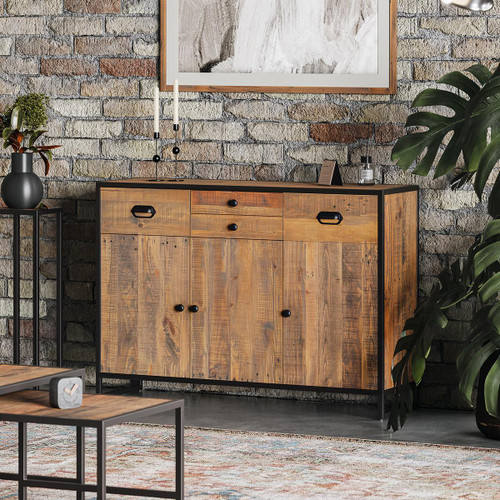 Ooki Sideboard With 3 Doors & 4 Drawers VBR02C Ooki Sideboard With 3 Doors & 4 Drawers VBR02C
