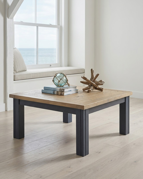 Saltmarsh Blue Low Square Coffee Table WFS-BH-SAL08B