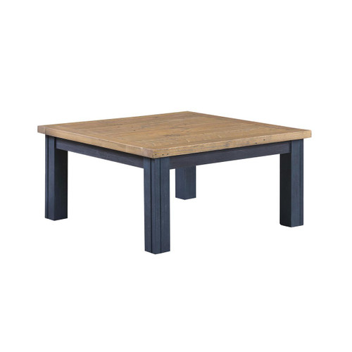 Splash of Blue Low Square Coffee Table VTTB08B Splash of Blue Low Square Coffee Table VTTB08B