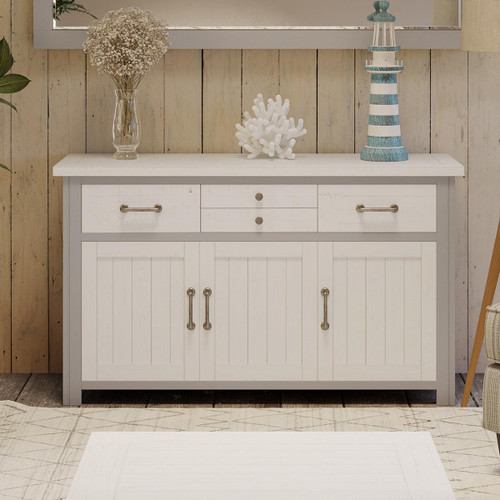 Greystone Sideboard 3 Door / 4 Drawer VTTG02D Greystone Sideboard 3 Door / 4 Drawer VTTG02D