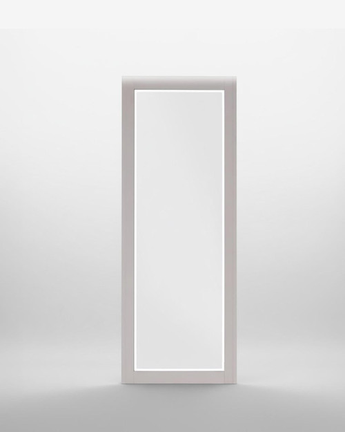 Greystone Extra Long Wall Mirror, a sleek and modern mirror designed to hang both landscape and portrait orientations on the wall. Greystone Extra Long Wall Mirror, a sleek and modern mirror designed to hang both landscape and portrait orientations on the wall.
