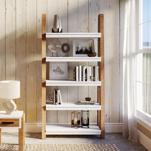 Trinity Reclaimed Large Open Bookcase VWP01C