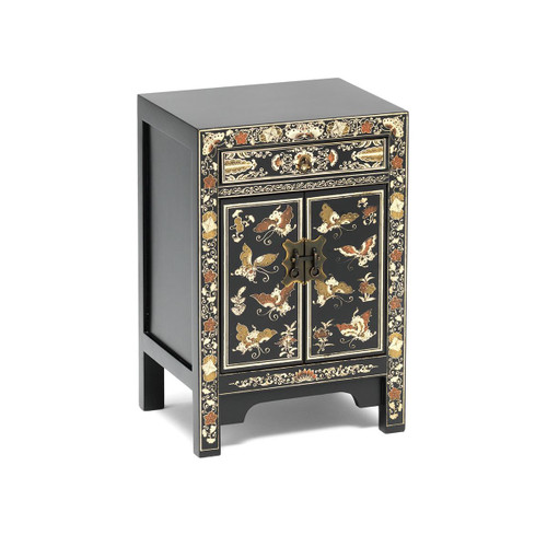 The Nine Schools Qing Black and Gilt Small Cabinet NS40203 The Nine Schools Qing Black and Gilt Small Cabinet NS40203