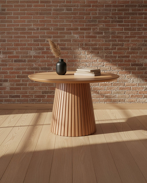 Eva Oak Dining Table (Seats Four) Eva Oak Dining Table (Seats Four)
