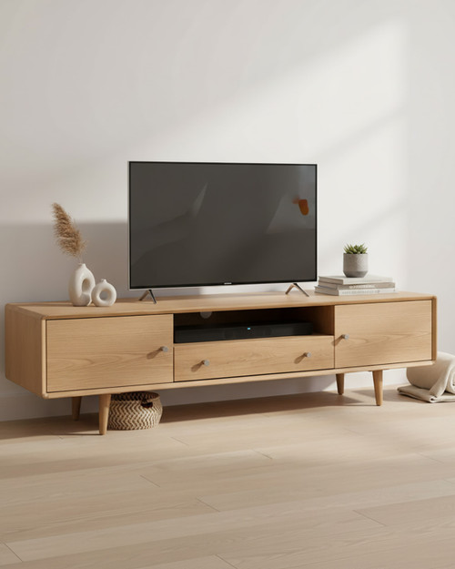 Parnell Oak Widescreen TV Media Unit