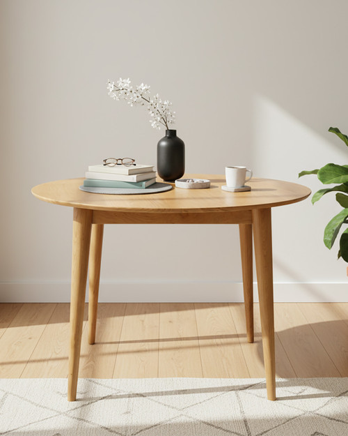 Parnell Round Oak Dining Table