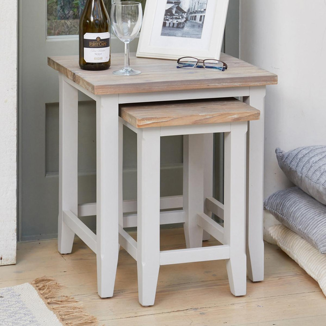 Signature Grey Nest of Two Tables CFF08B