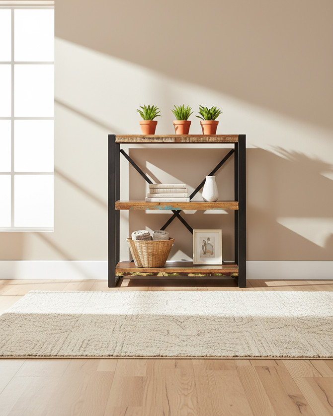 Marari Reclaimed Low Bookcase