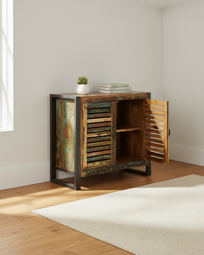 Marari Reclaimed 2 Door Small Sideboard