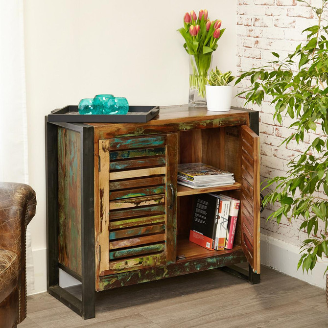 Urban Chic 2 Door Small Sideboard IRF02D Urban Chic 2 Door Small Sideboard IRF02D