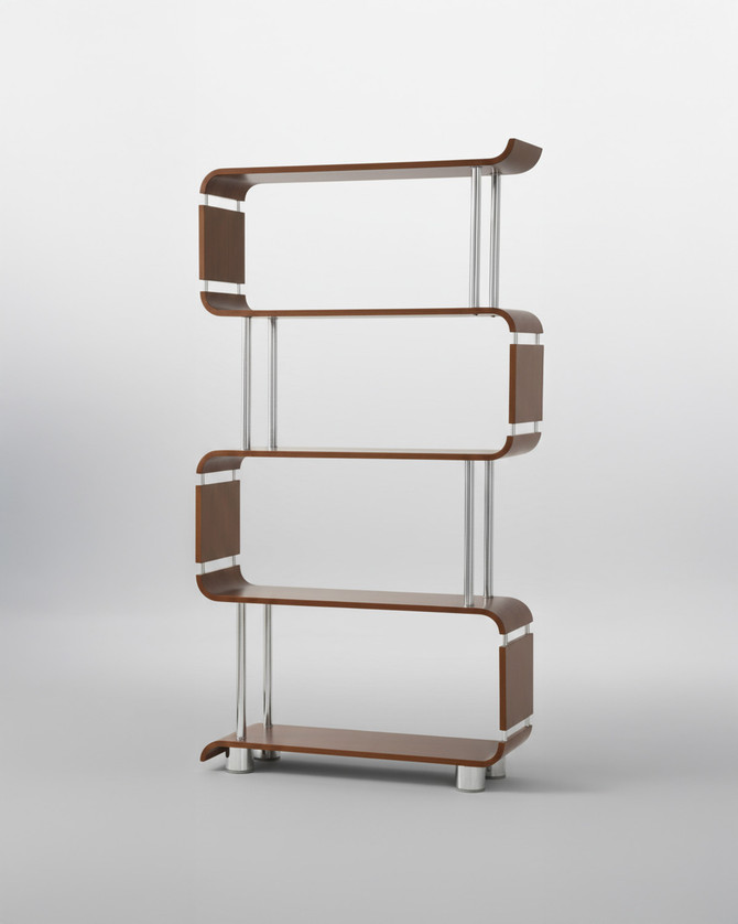 NuHolme Office Walnut Bookcase