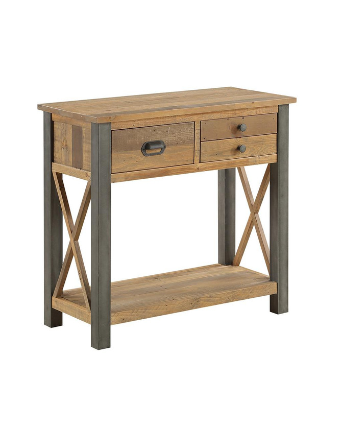Urban Elegance Reclaimed Small Console Table VPR02B