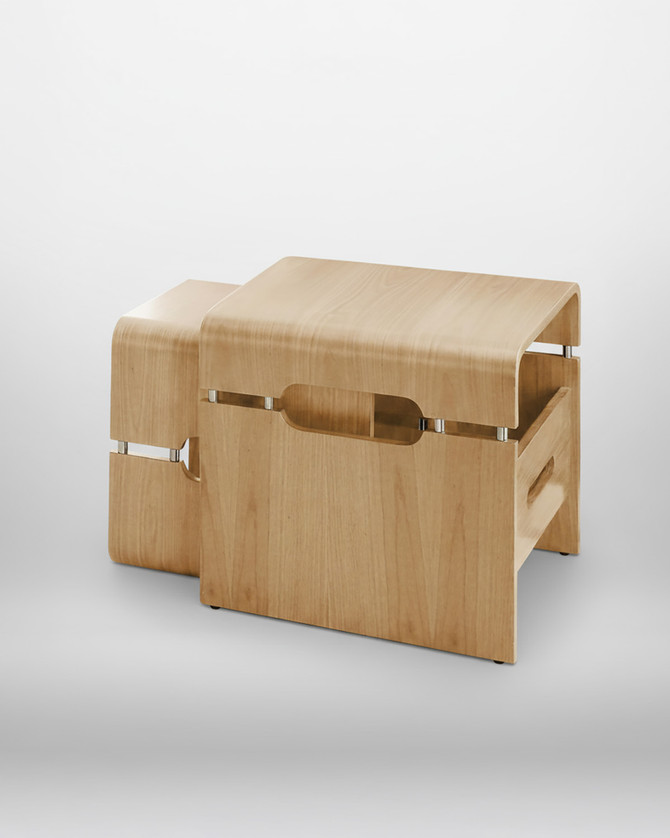 Roskilder Oak Nest Of Tables