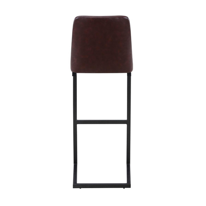 Vintage Brown Leather Bar Stool (pack of two) - WFS-BH-CKI-STOOL-BR