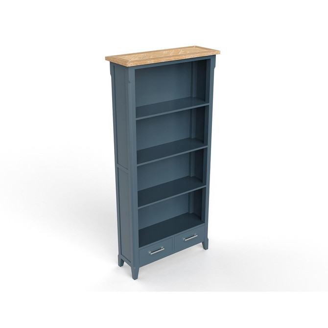 Signature Blue Tall bookcase CFR01B