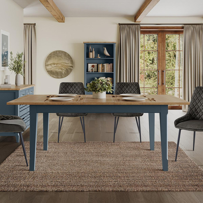 Signature Blue Extending Dining Table CFR04A