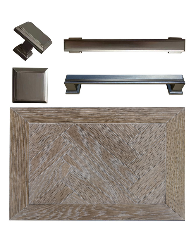 Anchorage Blue Hidden Home Office Desk WFS-BH-ANC06A, versatile blue desk with a natural wood top, multiple storage drawers, and open cabinets suitable for home office use.