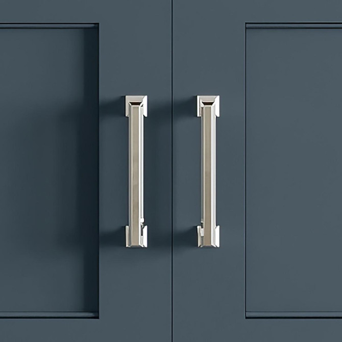 Signature Blue Hidden Home Office Desk CFR06A