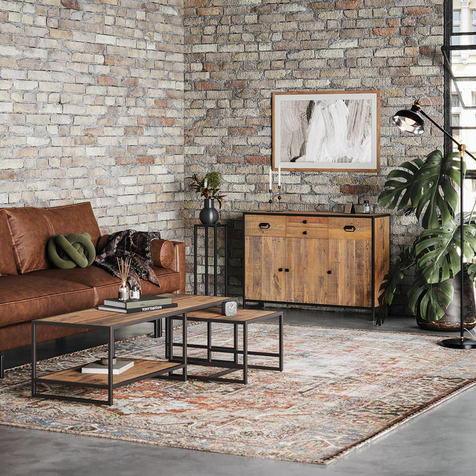 Ooki Sideboard With 3 Doors & 4 Drawers VBR02C