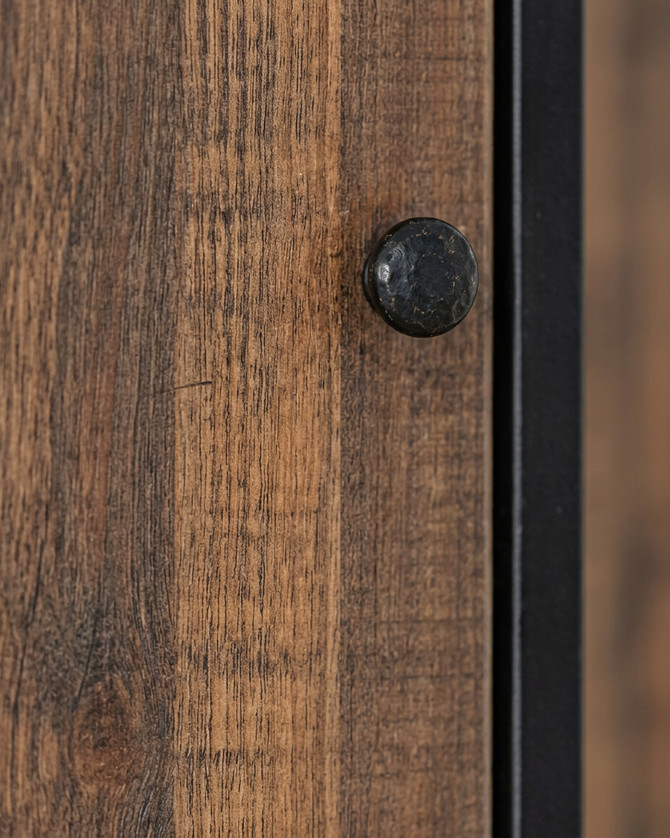 Hyloft Reclaimed Extra Large Widescreen Television Cabinet WFS-BH-HYL09C door detail