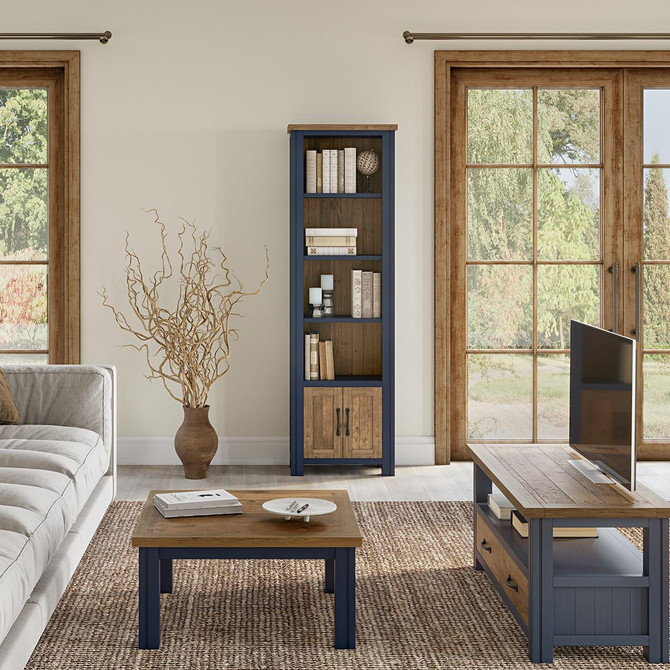 Splash of Blue Narrow Bookcase VTTB01C Splash of Blue Narrow Bookcase VTTB01C