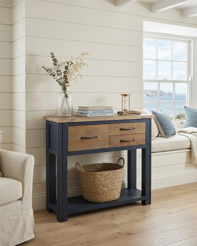 Saltmarsh Blue Hall Table WFS-BH-SAL02B