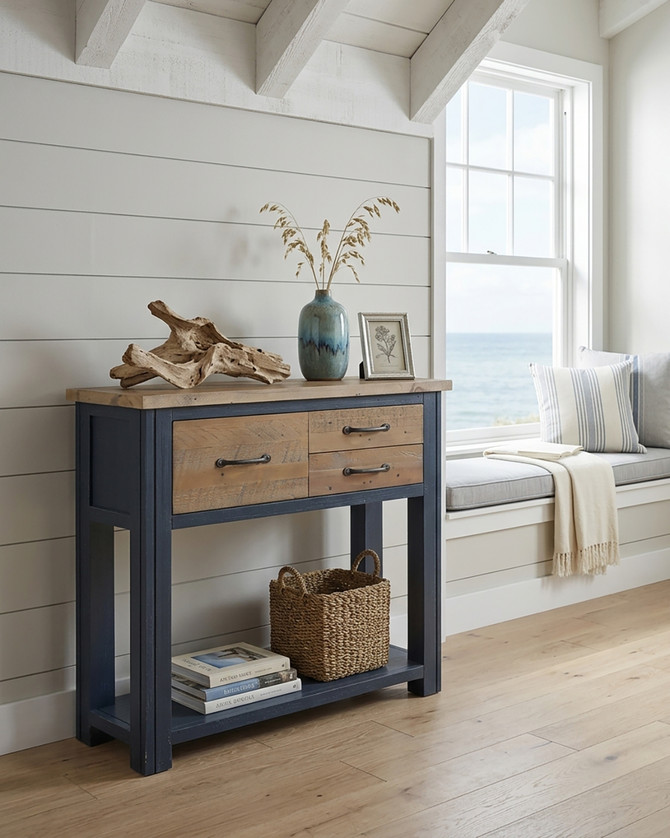 Saltmarsh Blue Hall Table WFS-BH-SAL02B