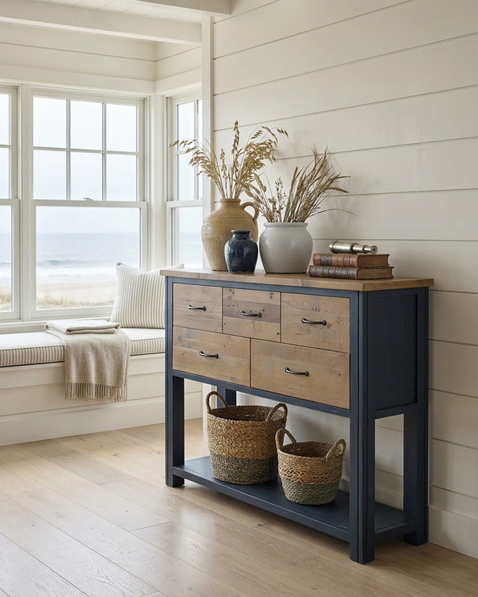 Saltmarsh Blue Sideboard / Console Table WFS-BH-SAL02C