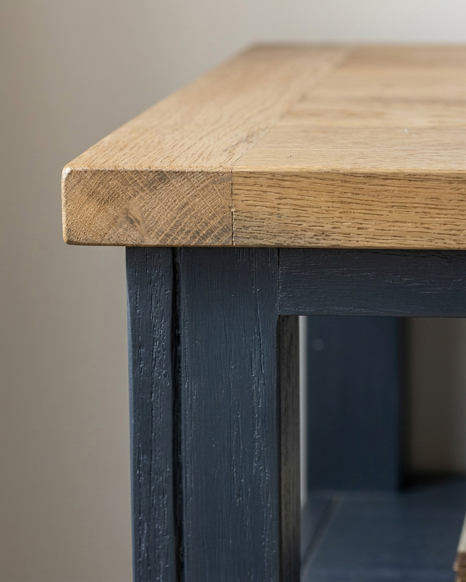 Saltmarsh Blue Kitchen Island WFS-BH-SAL02E