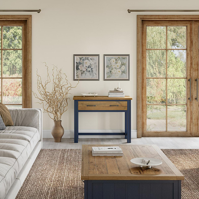 Splash of Blue Spacesaver Desk VTTB06A