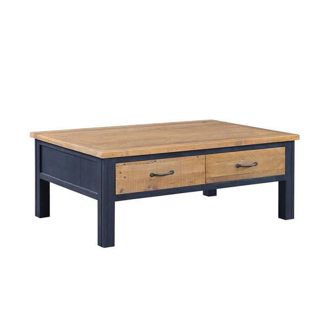 Splash of Blue Coffee Table With Four Drawers VTTB08A Splash of Blue Coffee Table With Four Drawers VTTB08A
